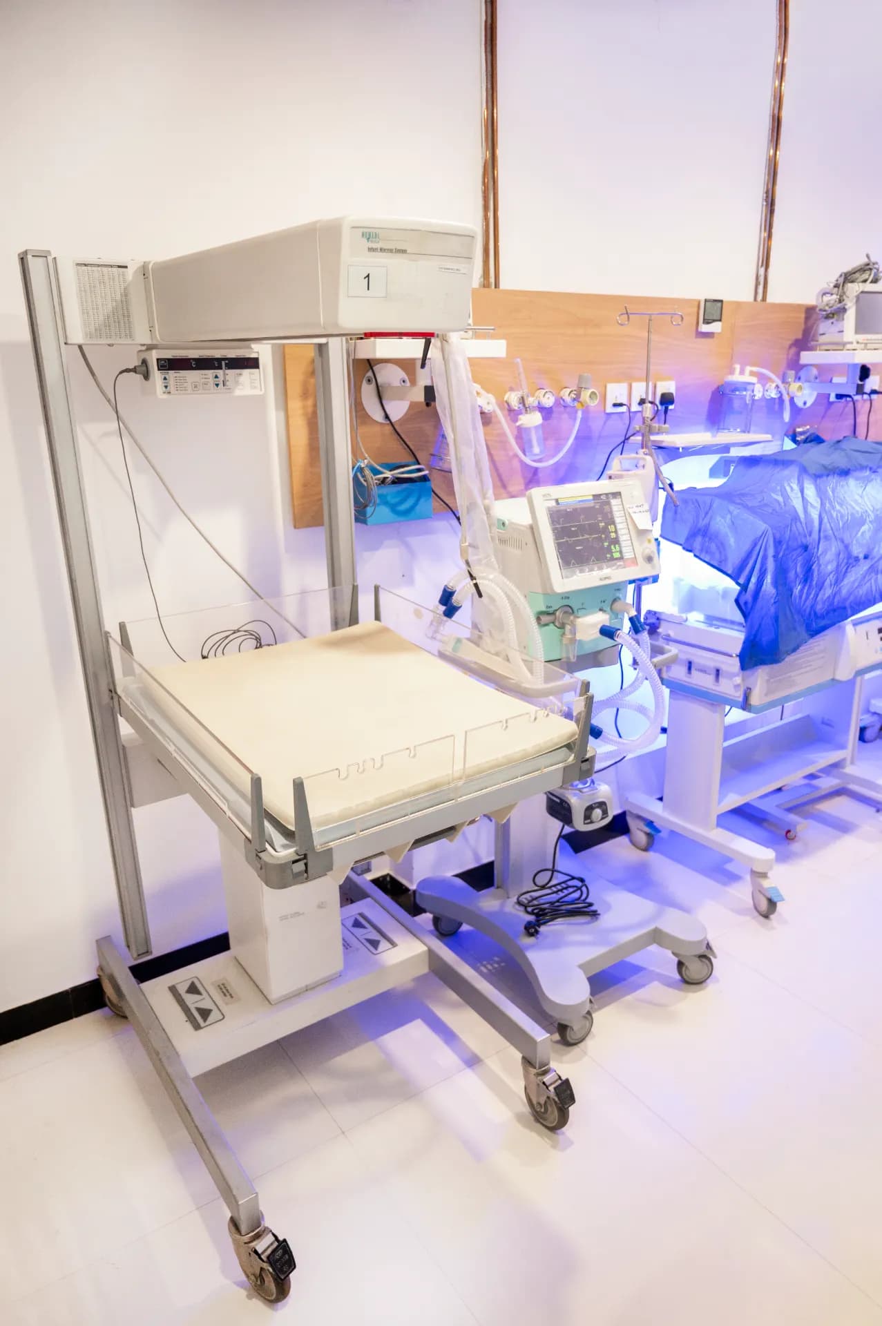 High-Tech NICU Monitoring Systems.